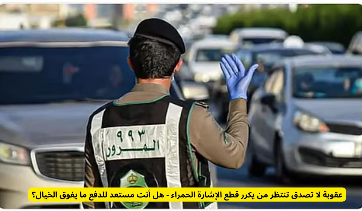 قطع الإشارة الحمراء